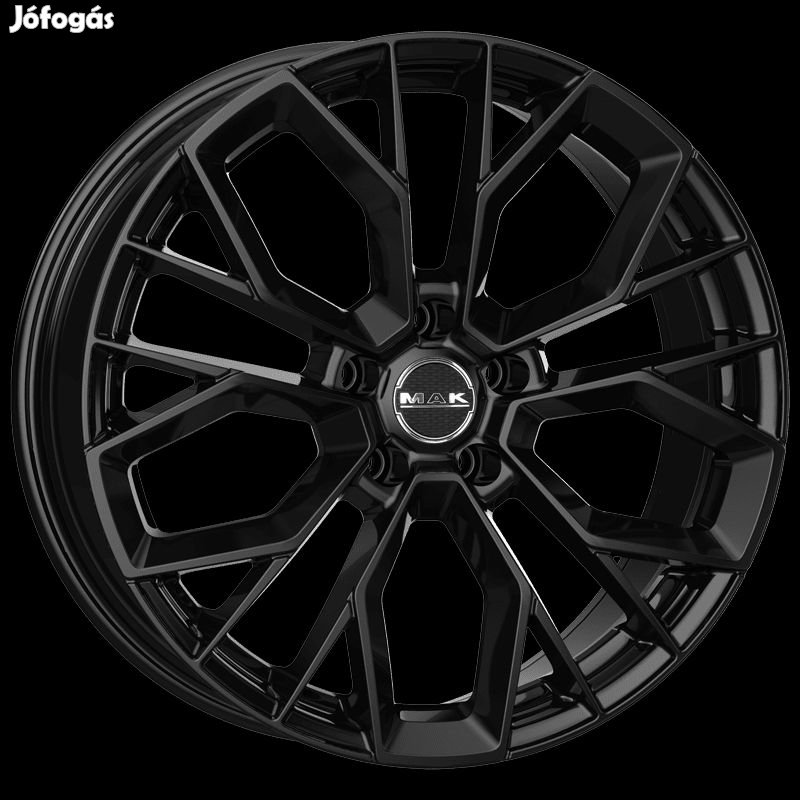 MAK STILO Fényes fekete 8,5X20 5X110 ET29 CB65,1 | alufelni |