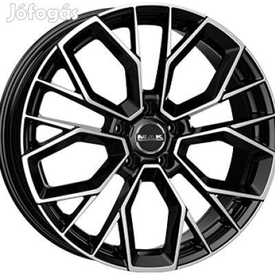 MAK STILO Fényes fekete Polírozott 8,5X21 5X112 ET29 CB66,6 |