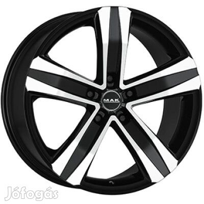 MAK STONE 5 Fényes fekete Polírozott 7X17 5X112 ET55 CB66,6 |