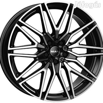 MAK STURM Fényes fekete Polírozott 9,5X21 5X112 ET36 CB66,5 |
