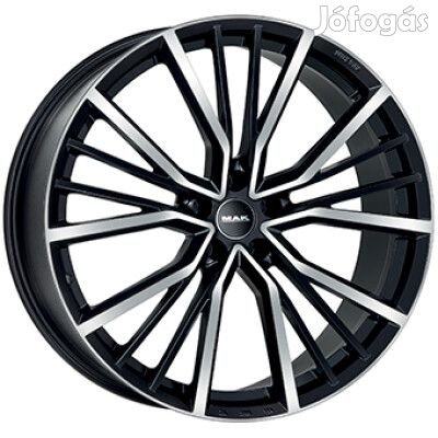 MAK UNION Fényes fekete Polírozott 8,5X20 5X112 ET20 CB66,4 |