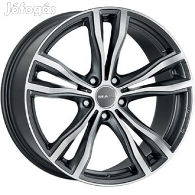 MAK X-MODE Gunmetal Polírozott 9X19 5X112 ET32 CB66,6 | alufelni |