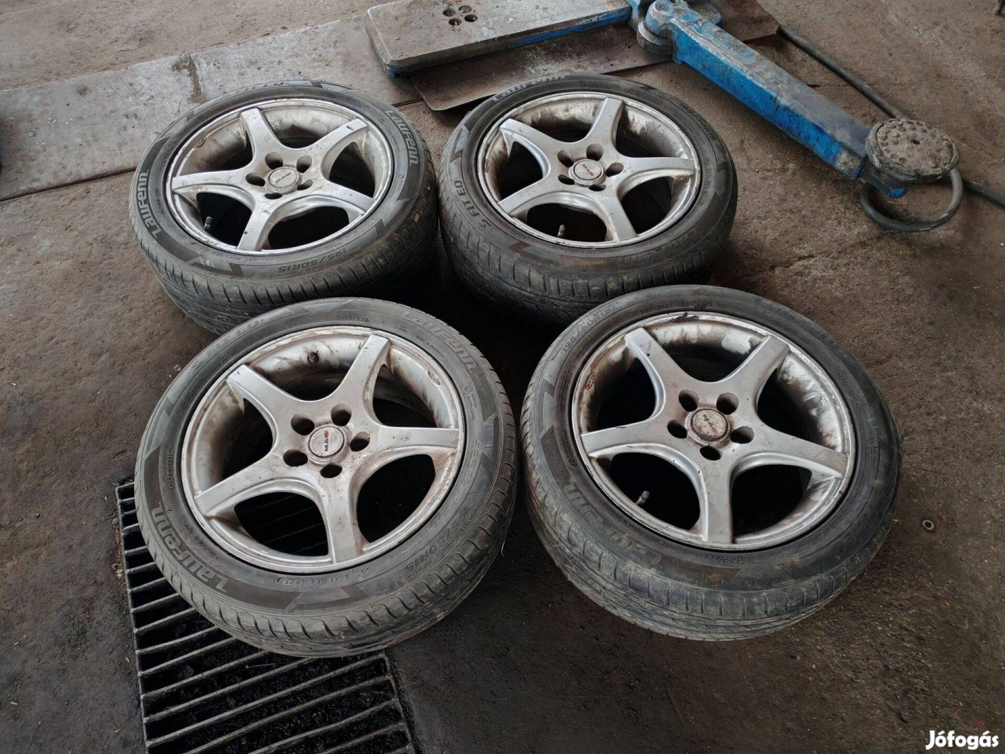 MAK alufelni 195/50R15 nyári Laufenn gumikkal