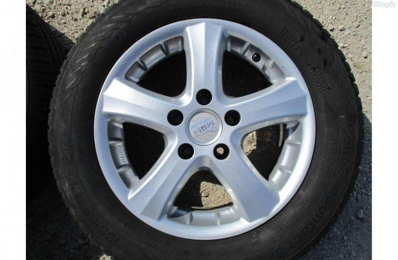 MAM alufelni 5x112 6,5Jx15 Et37 Audi,Skoda,Seat ,Vw-re