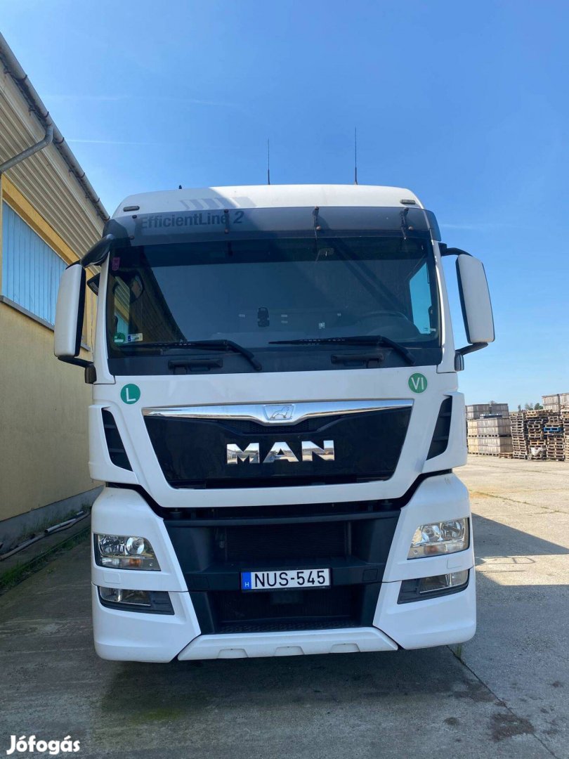 MAN Eladó MAN Tgx 18.480 + pótkocsi Schwarzmüller S1 J-széria