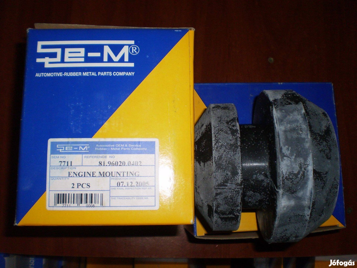 MAN F2000 motortartó bak