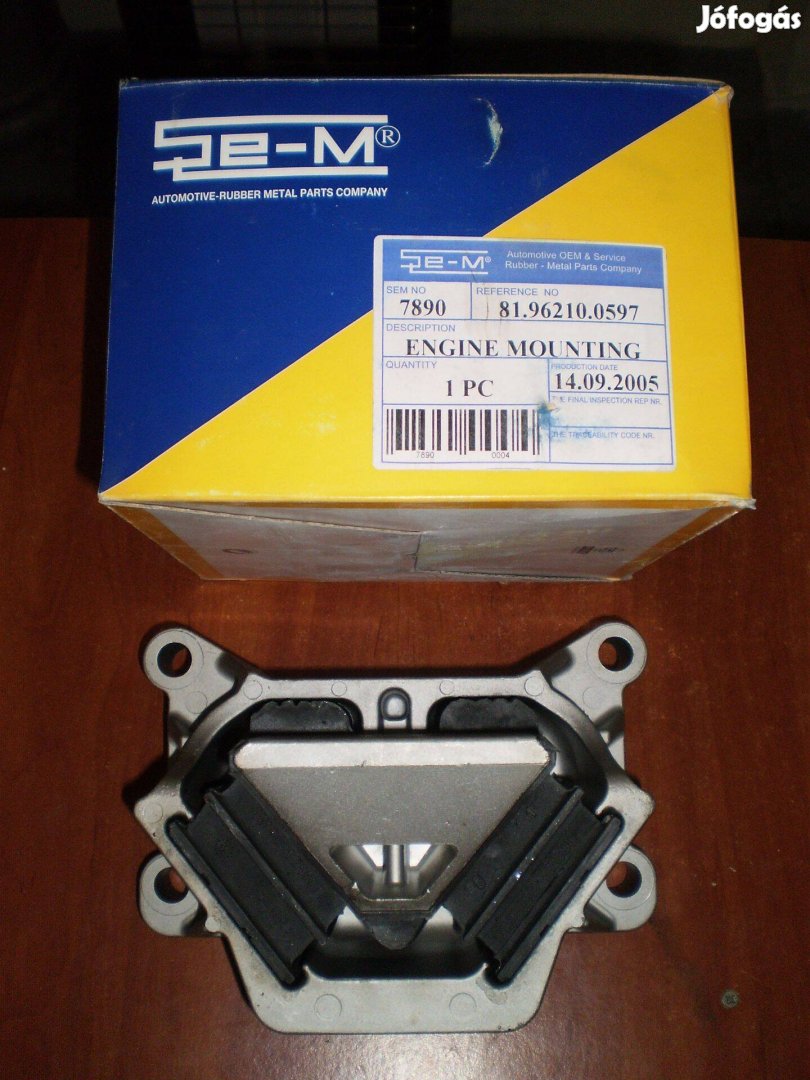 MAN TGA TGS Tgx motortartó bak