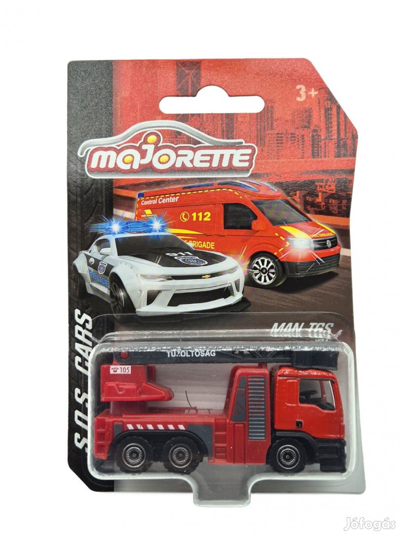 MAN TGS tűzoltóautó - Majorette - 164