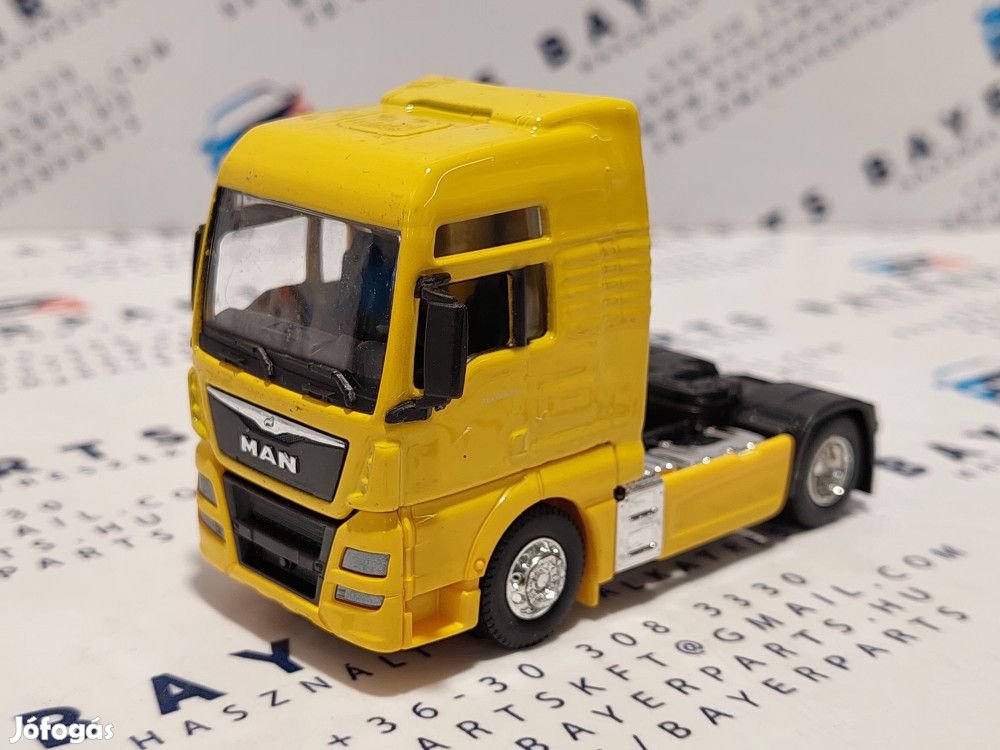 MAN TGX 18.440 XXL Tractor Truck - sárga -  Welly - 1:64