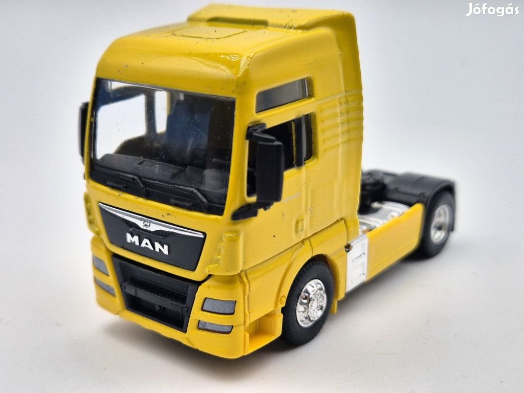 MAN TGX 18.440 XXL Tractor Truck - sárga -  Welly - 1:64