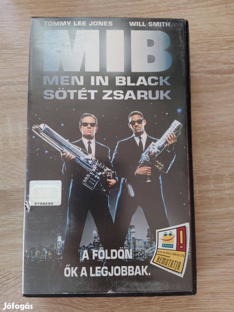 MAN in Black VHS film ritkaság