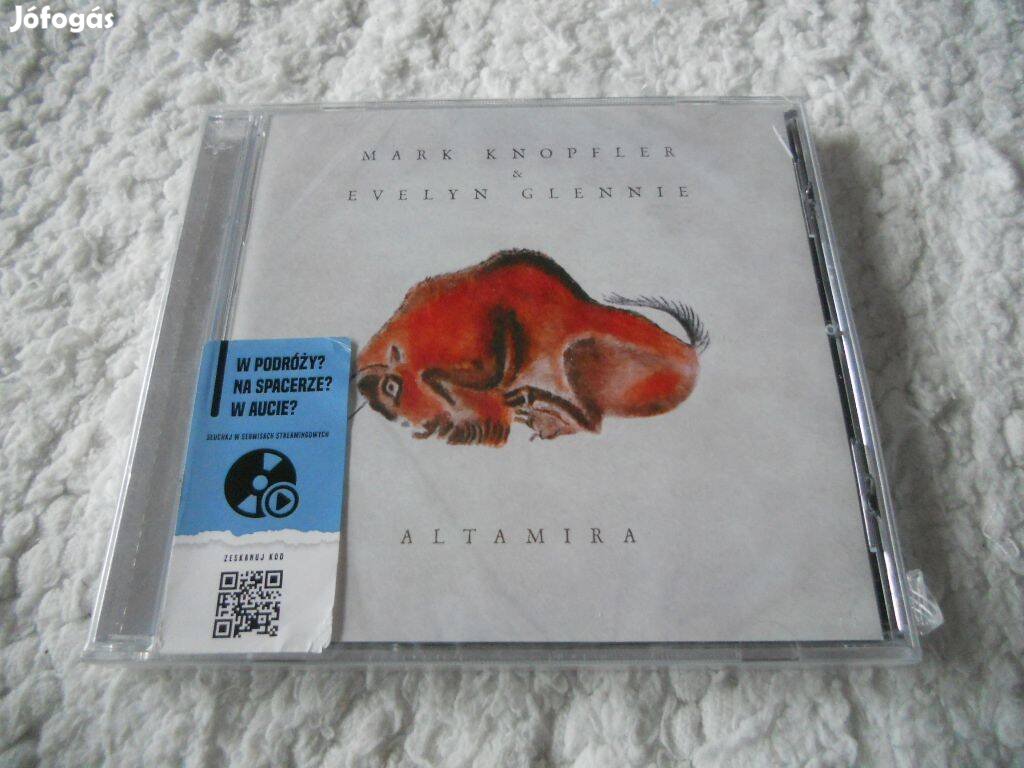 MARK Knopfler & Evelyn Glennie : Altamira CD ( Új, Fóliás)