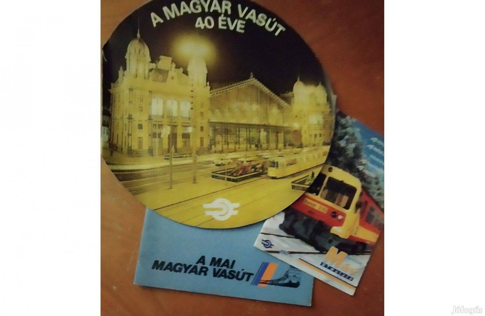 MÁV - térkép, újság, tájékoztatók (retro)