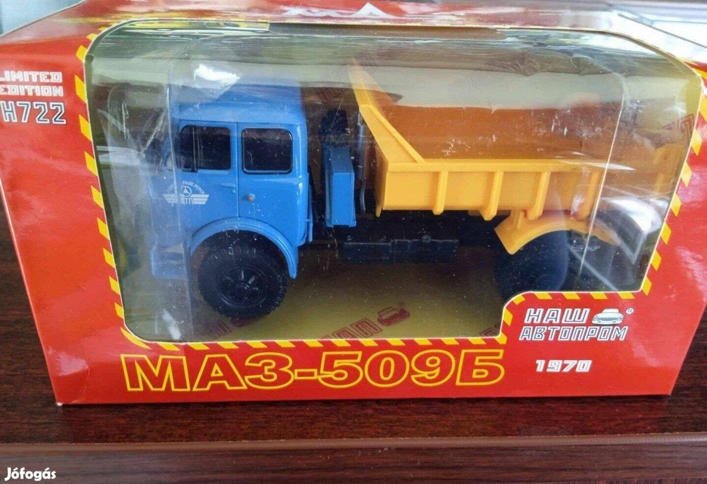 MAZ 509 B "Nas Avtoprom" kisauto modell 1:43 Eladó