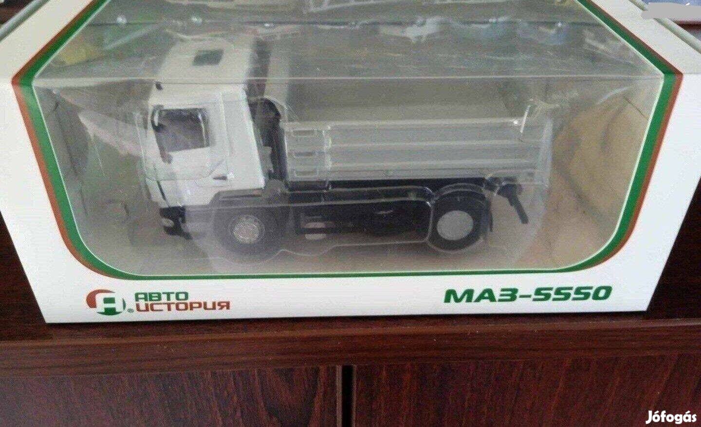 MAZ 5550 kisauto modell 1/43 Eladó