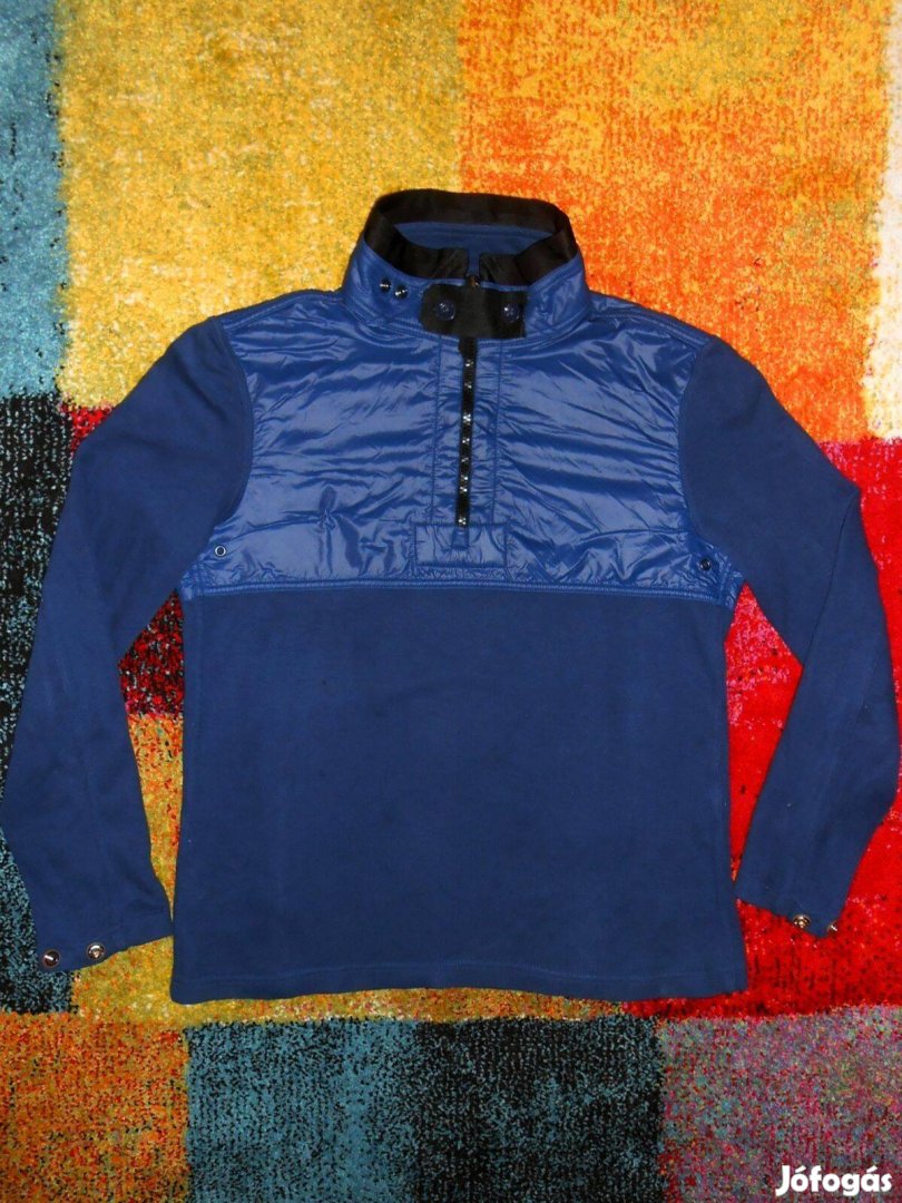 MA. Strum kék pulóver (XS-es)