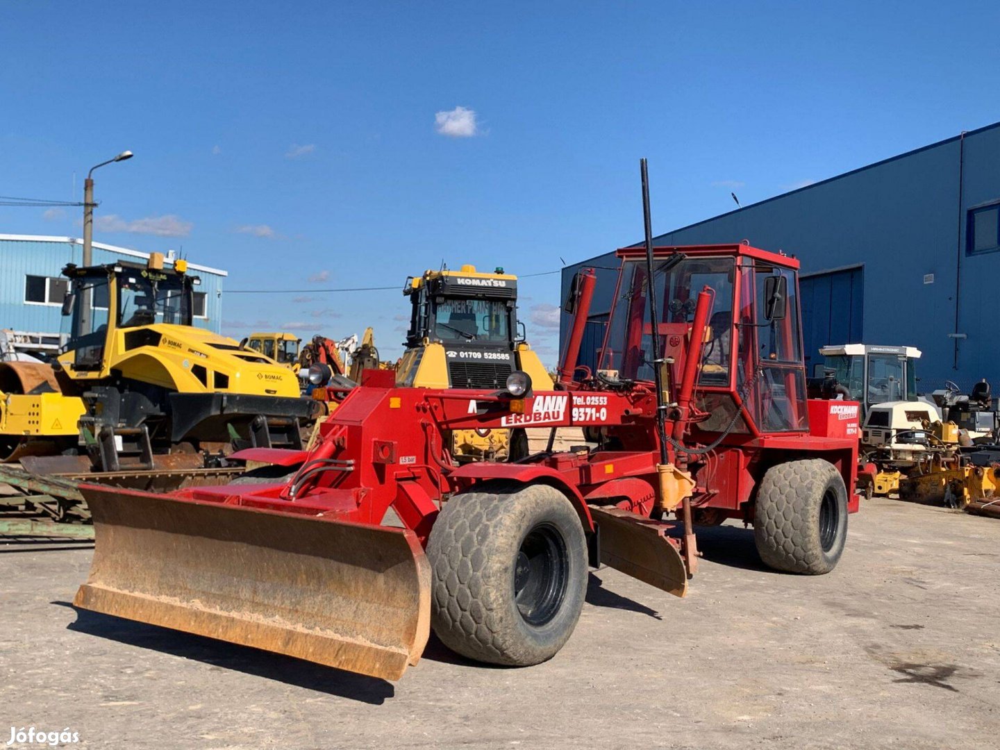 MBU G100A gréder+Topcon LS-B110