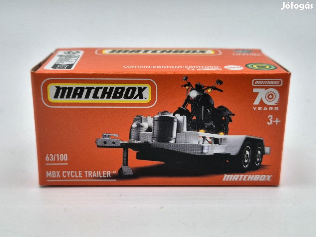 MBX Cycle Trailer - 63/100 -  Matchbox - 1:64