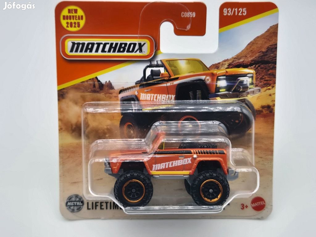 MBX Field Car Convertible 93/125 - bliszteres -  Matchbox - 1:64