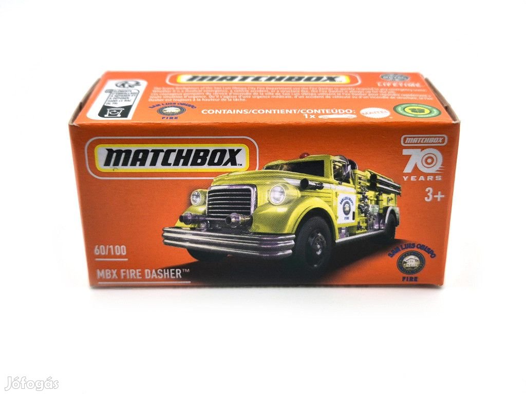 MBX Fire Dasher - 60/100 -  Matchbox - 1:64