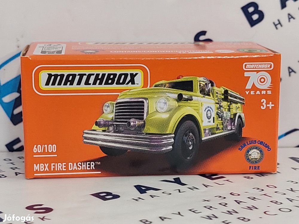 MBX Fire Dasher - 60/100 -  Matchbox - 1:64