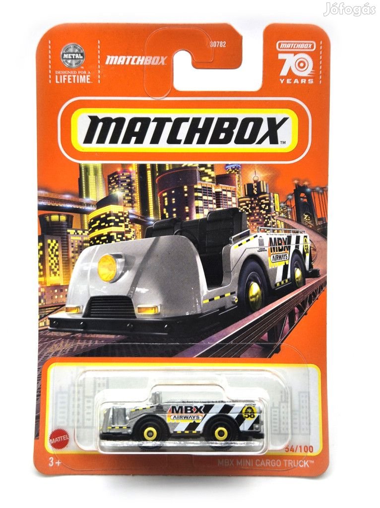 MBX Mini Cargo Truck - 2023 54/100 - hosszú kártyás -  Matchbox - 1:6