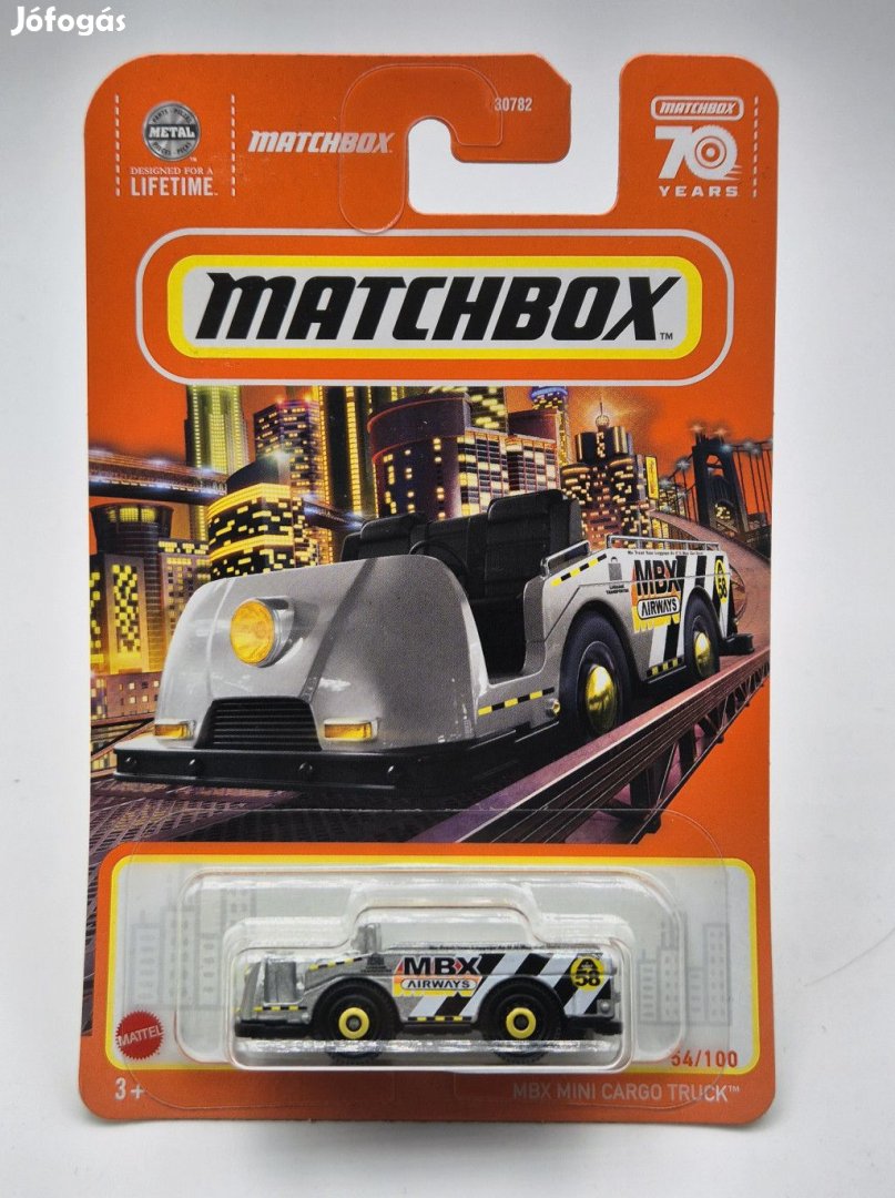 MBX Mini Cargo Truck - 2023 54/100 - hosszú kártyás -  Matchbox - 1:6