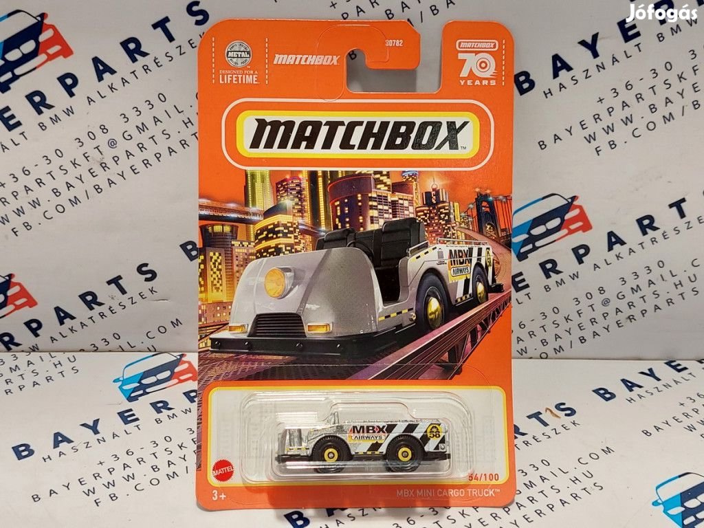 MBX Mini Cargo Truck - 2023 54/100 - hosszú kártyás -  Matchbox - 1:6