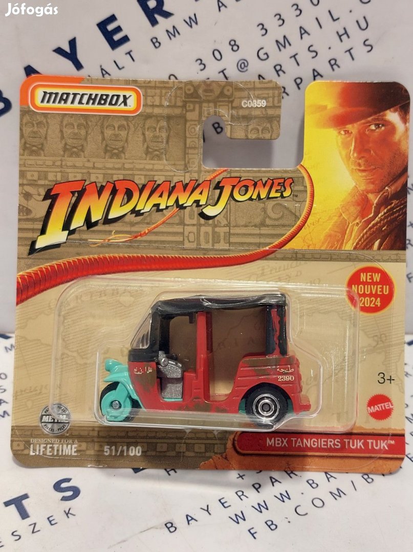 MBX Tangiers Tuk Tuk - Indiana Jones - 51/100 - bliszteres -  Matchbo