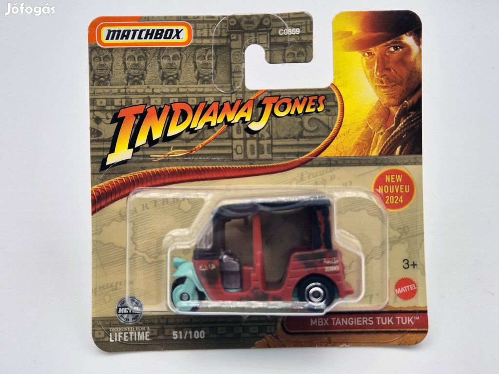 MBX Tangiers Tuk Tuk - Indiana Jones - 51/100 - bliszteres -  Matchbo