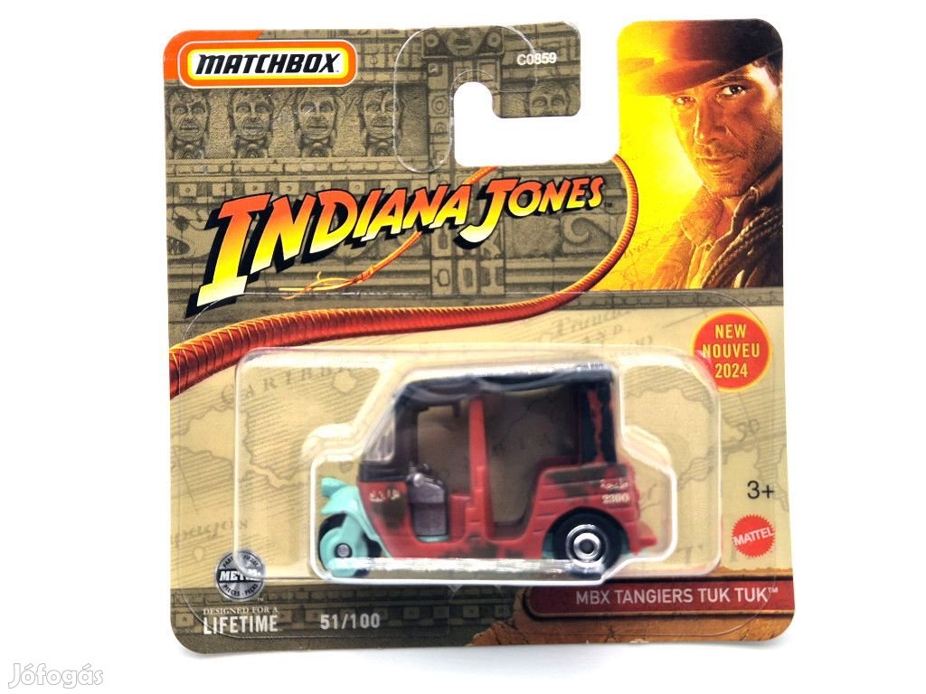 MBX Tangiers Tuk Tuk - Indiana Jones - 51/100 - bliszteres -  Matchbo