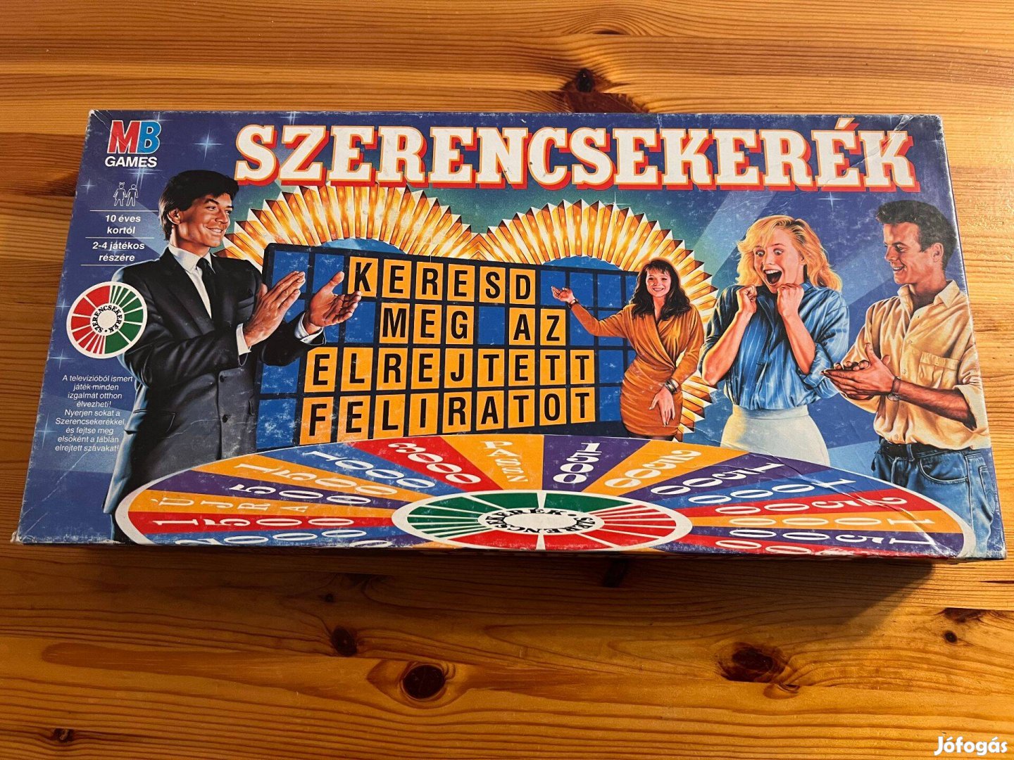 MB Retro Szerencsekerék társasjáték