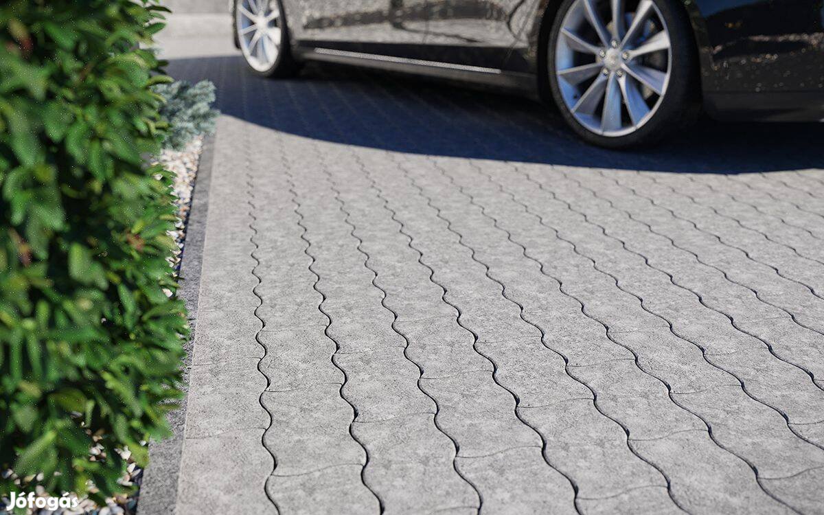 MB Stone Hullám szürke térkő 24x12x6 cm 4390 Ft/m2 házhozszállítva