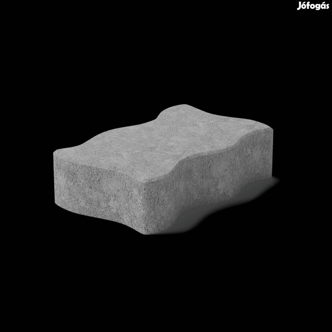 MB Stone Hullámkő 6 cm térkő szürke 3969 ft/m2