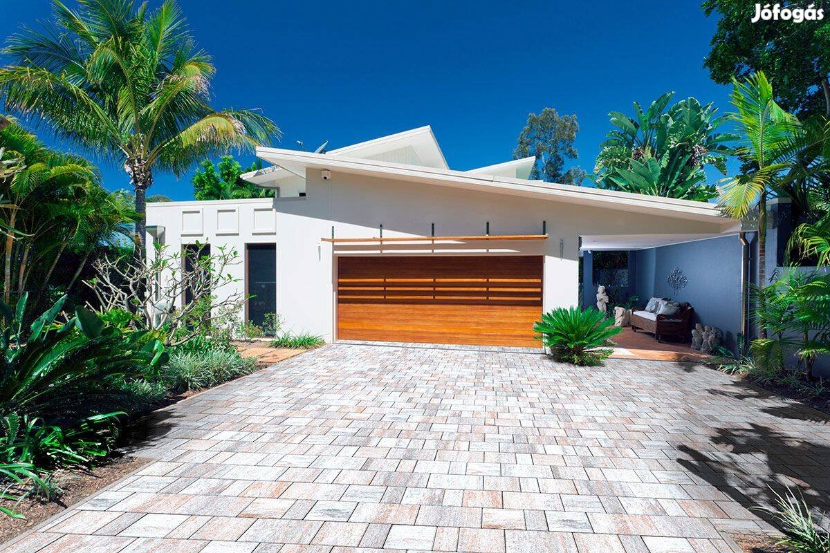 MB Stone Rozsdabarna-fehér térkő Claro kombi házhozszállítva 5999Ft/m2