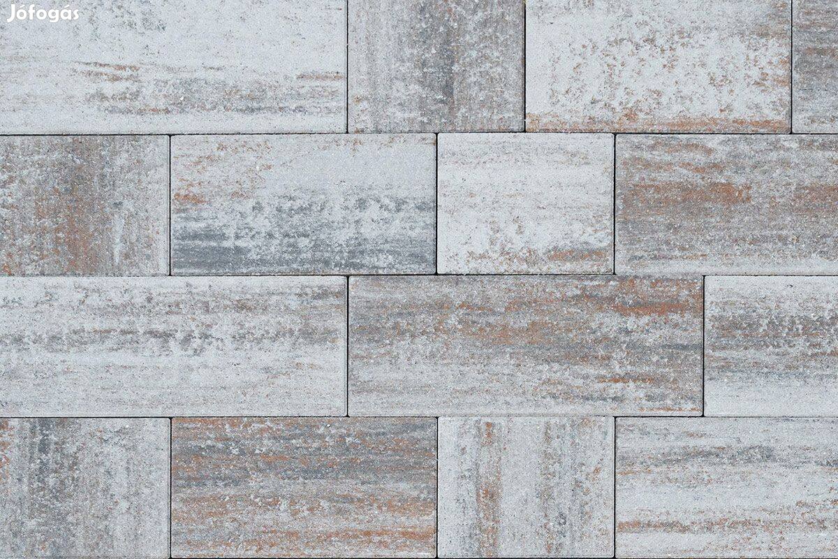 MB Stone Trenta Grande kombi rozsdabarna-fehér térkő 6cm 5999 Ft/m2
