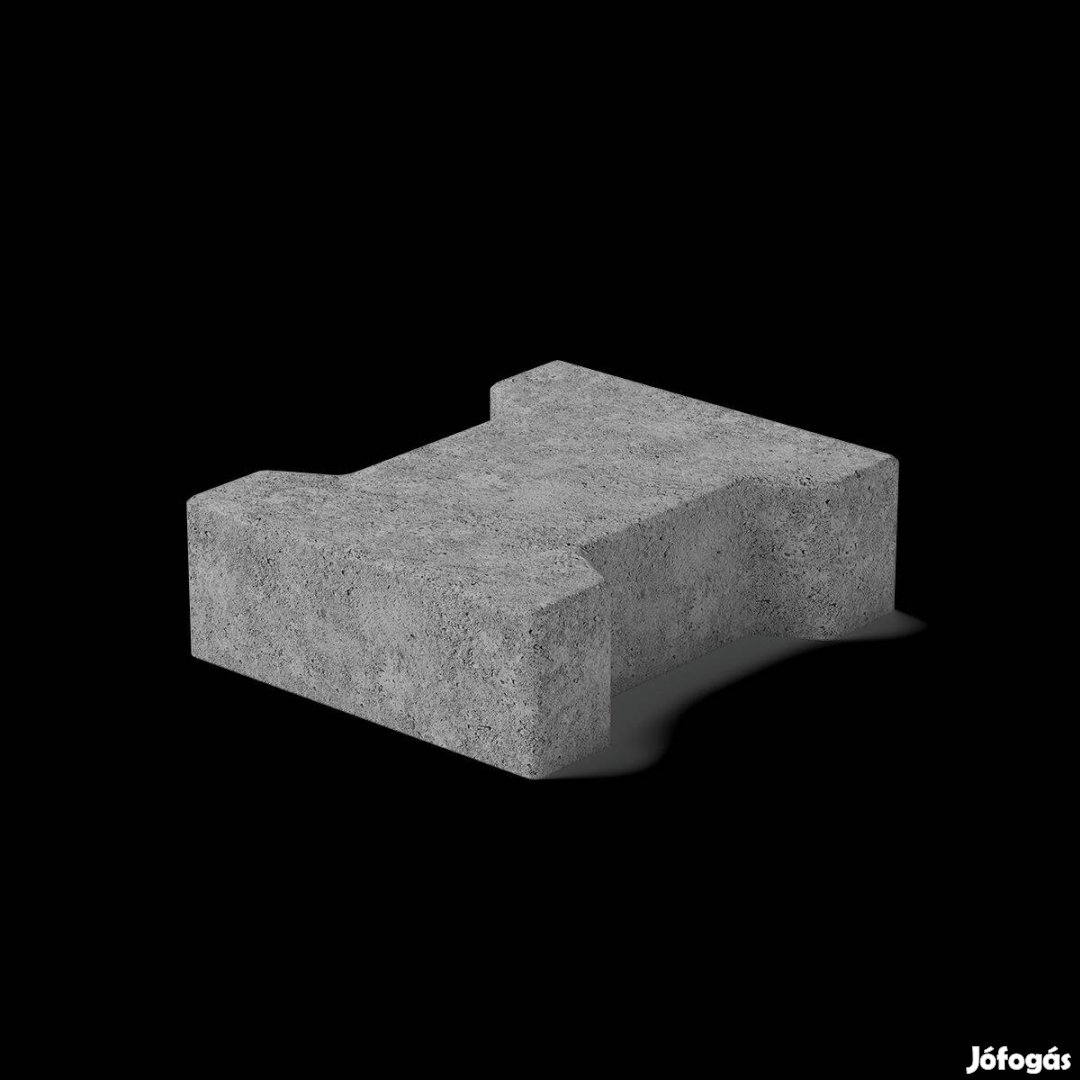 MB Stone szürke térkő Behaton vagy kutyacsont 20x16x6 cm 4390 Ft/m2
