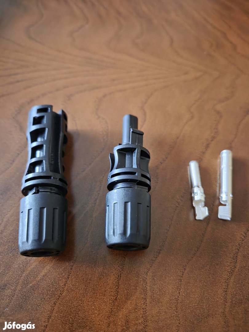 MC4 napelem csatlakozó szett Apa, Anya betétek Új