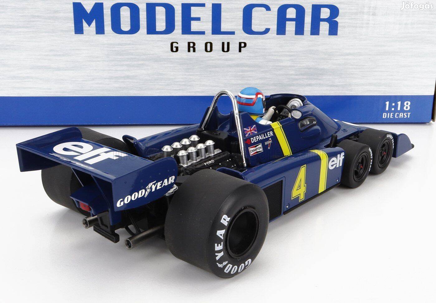 MCG - 1/18 - Tyrrell - F1 P34 ELF 6 Wheeler 1976 modellautó