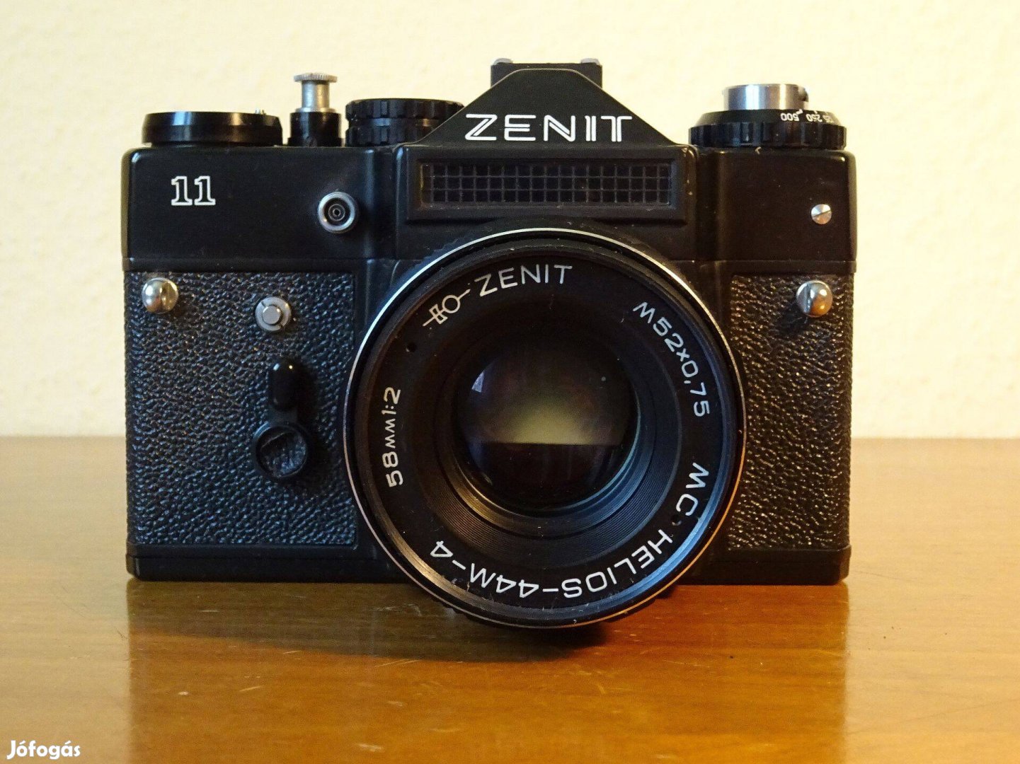 MC Helios 44M-4 58mm/ f2 objektív + Zenit 11 fényképezőgép