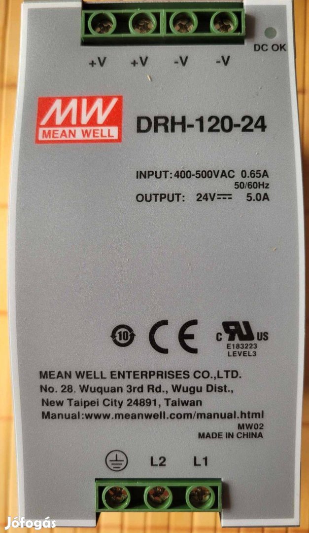 MDW DRH-120-24 Tápegység