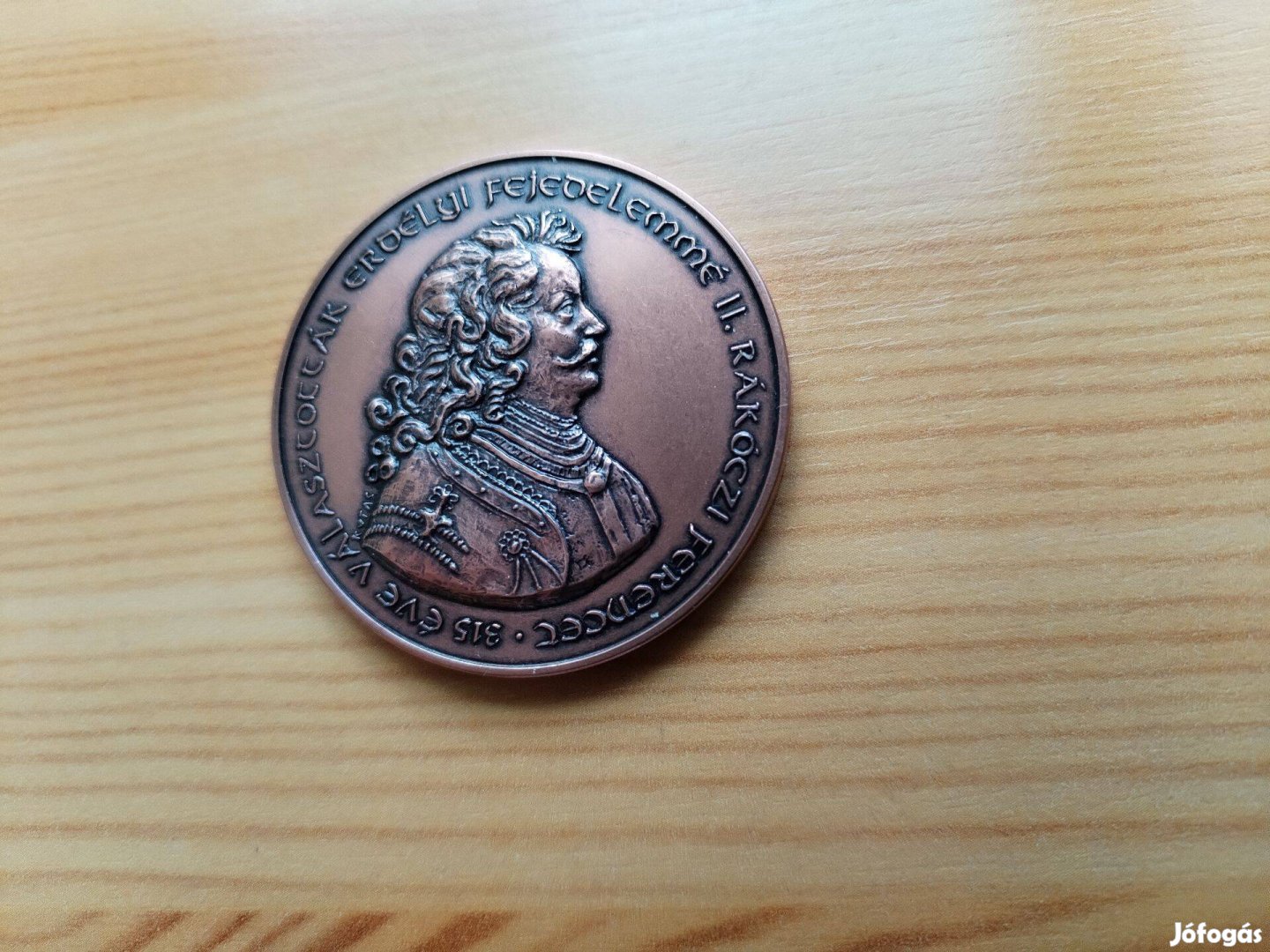 MÉE.50 éves 2019-es jutalomérem II.Rákóczi Ferenc kevés db