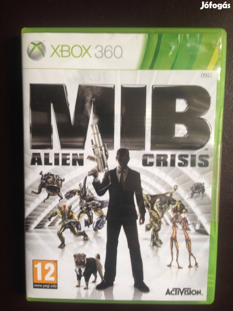 MEN IN Black:Alien Crisis eredeti xbox360 játék eladó-csere