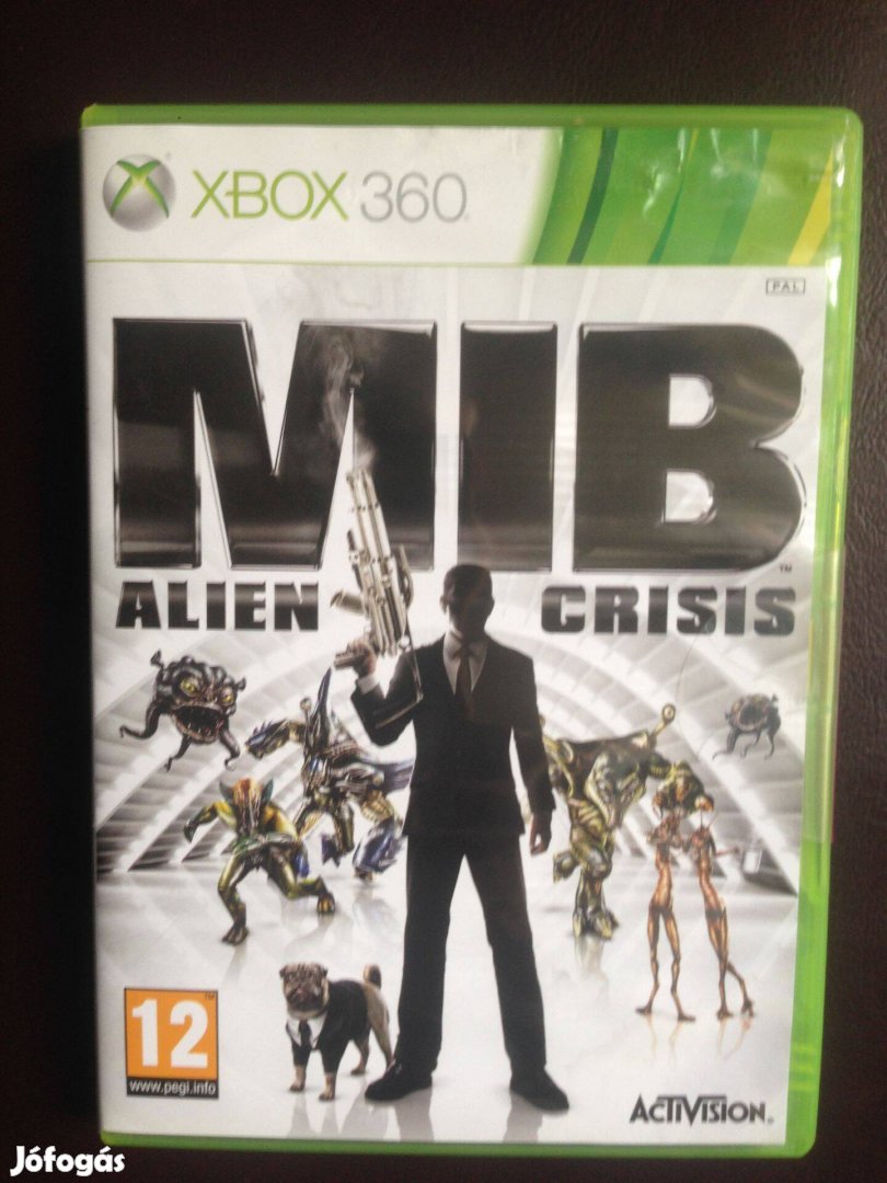 MEN IN Black:Alien Crisis eredeti xbox360 játék eladó-csere