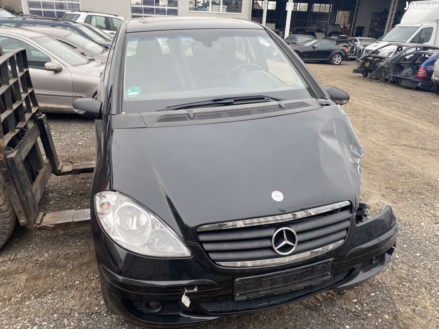 MERCEDES A W169 150 BENZIN BAL K, MANUAL eladó