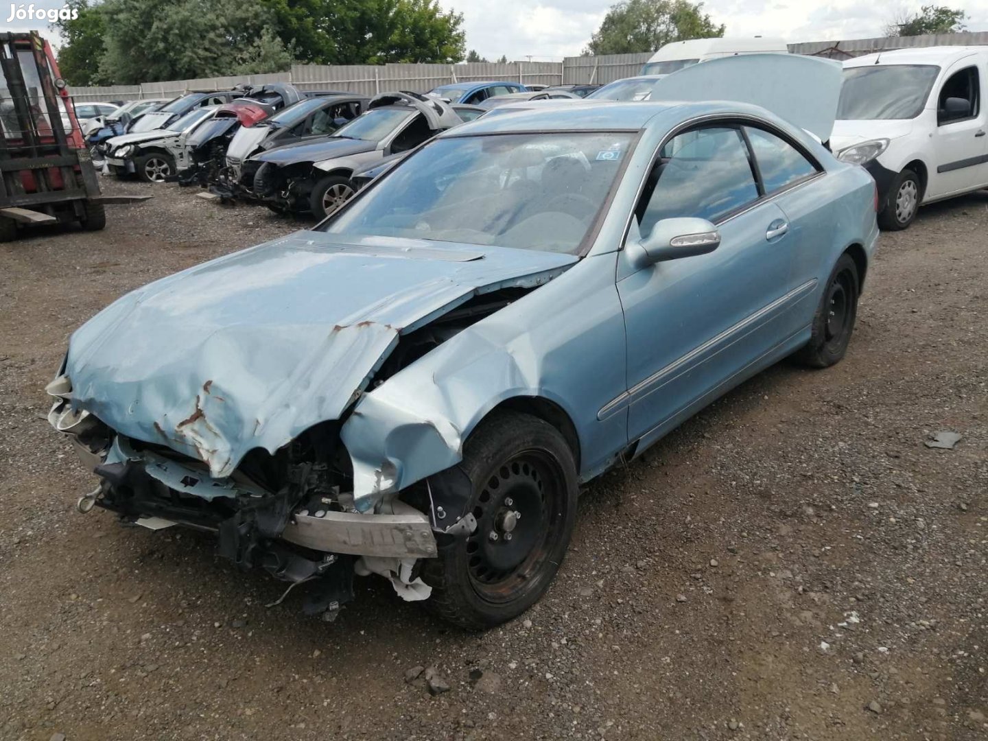 MERCEDES CLK W209 240 V6 BAL K, MANUAL eladó