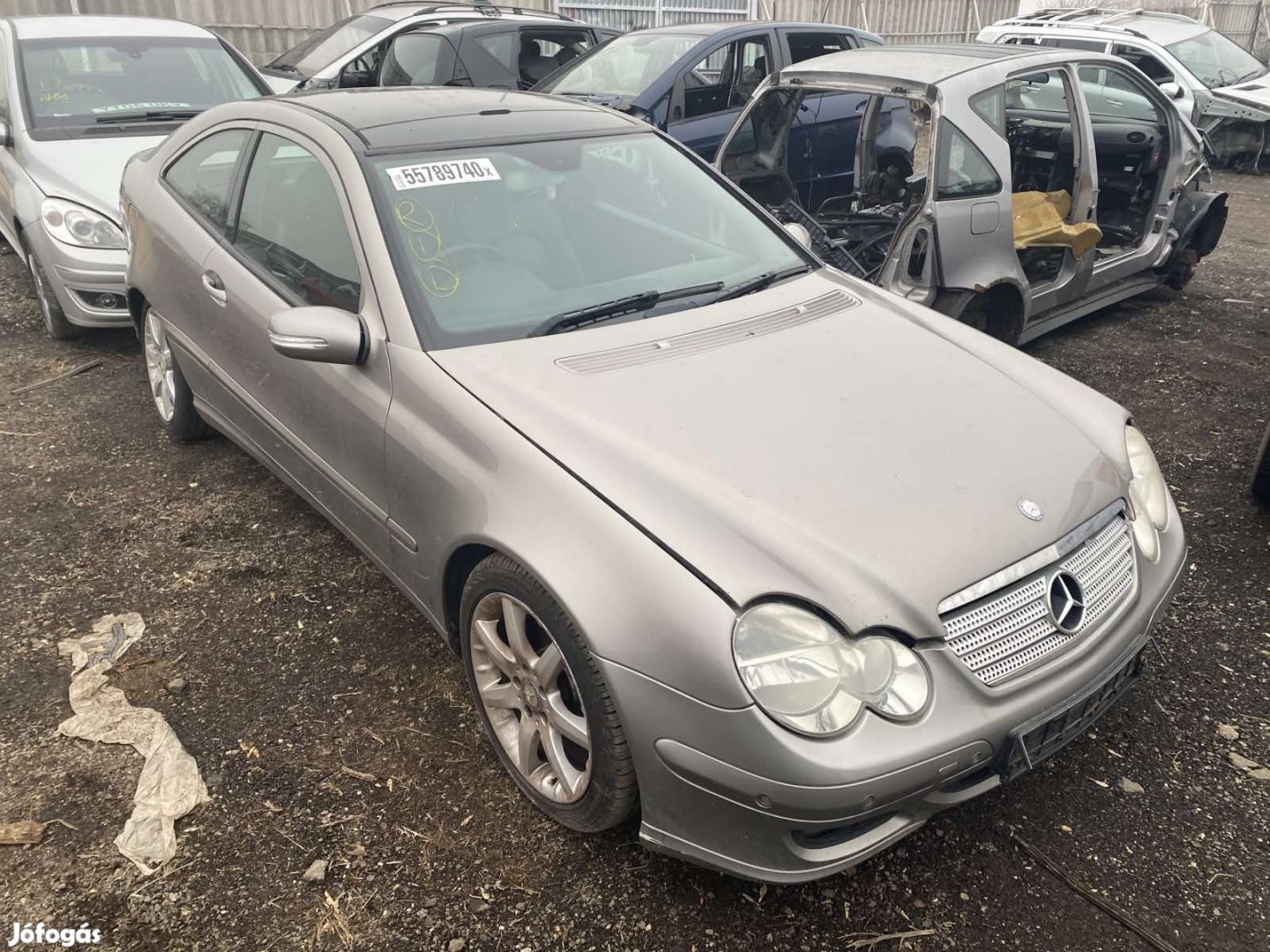 MERCEDES C W203 200 CDI COUPÉ JOBB K, AU eladó