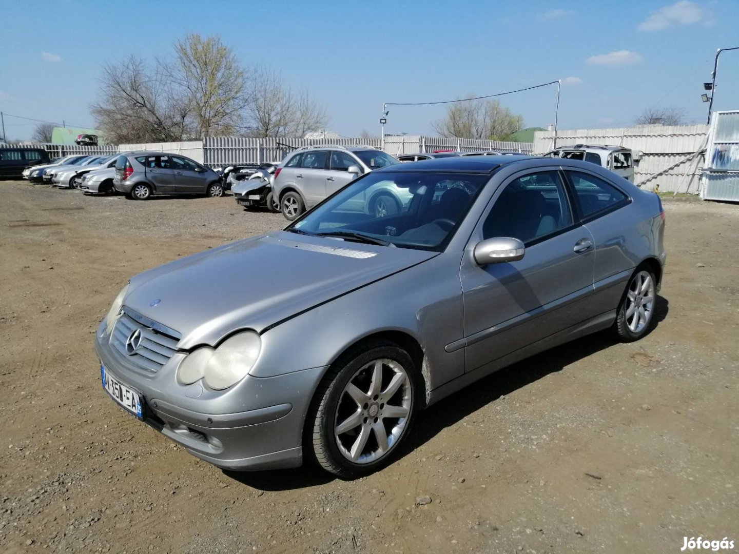 MERCEDES C W203 200 COUPÉ KOMPRESSOR BAL eladó