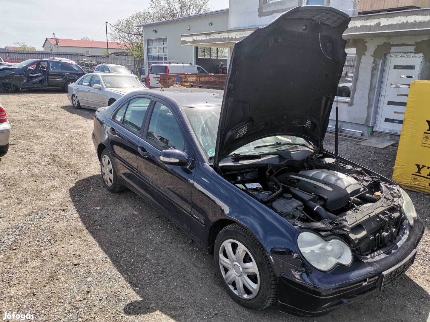 MERCEDES C W203 220 CDI BAL K, AUTOM eladó