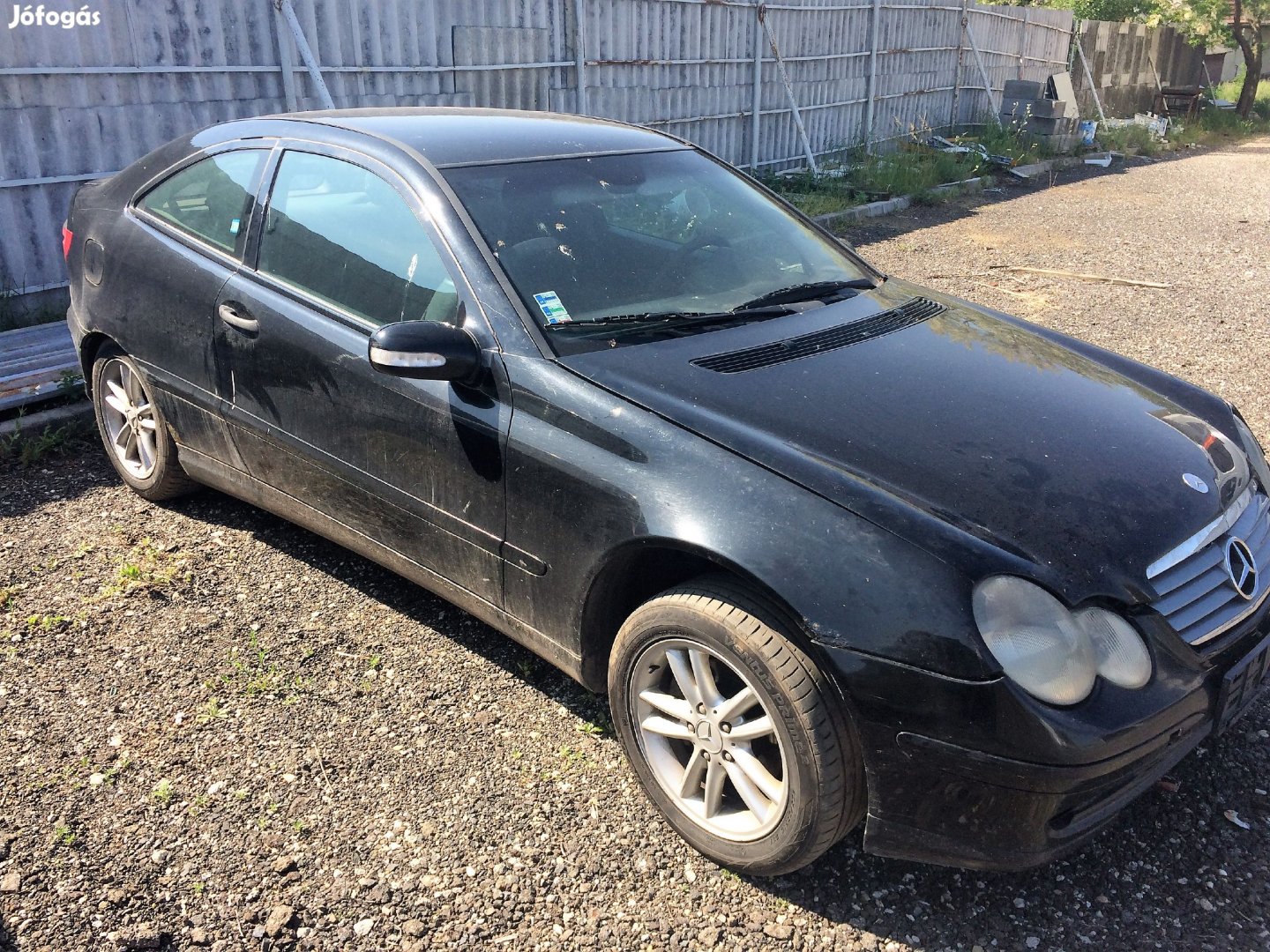 MERCEDES C W203 220 CDI COUPÉ BAL K, MAN eladó